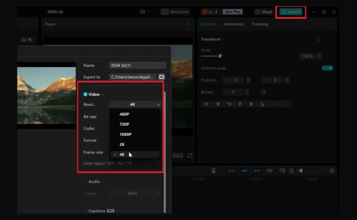 Premiere Pro Remaster Video