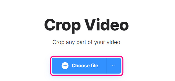 Choose File Add Video Clideo