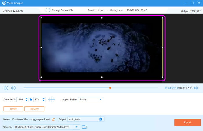 Crop The Video Tipard