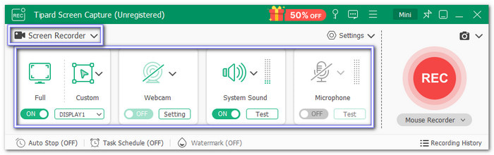 Set Up Screen Recorder