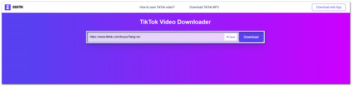 Ssstikio Free Tiktok Watermark Remover