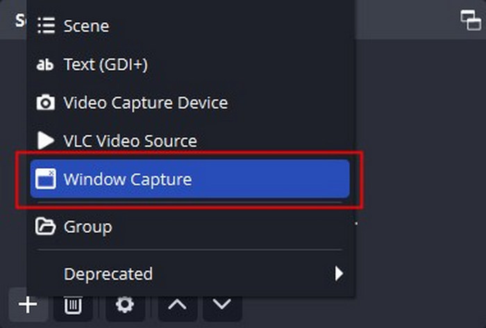 Window Capture Option