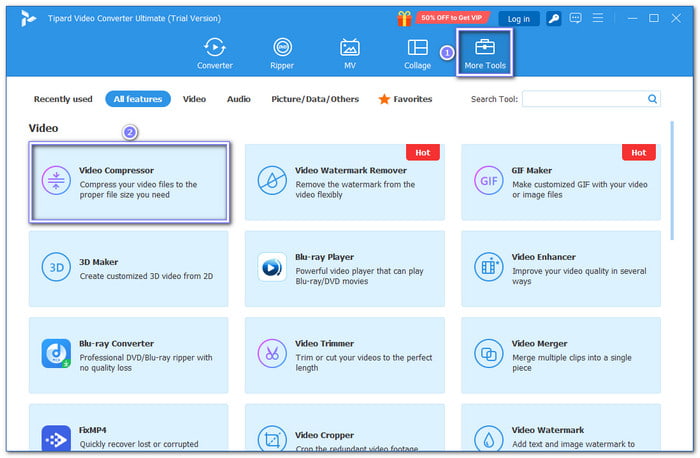 Choose Video Compressor Tool