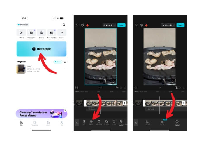 Capcut Mobile Speed Up Video