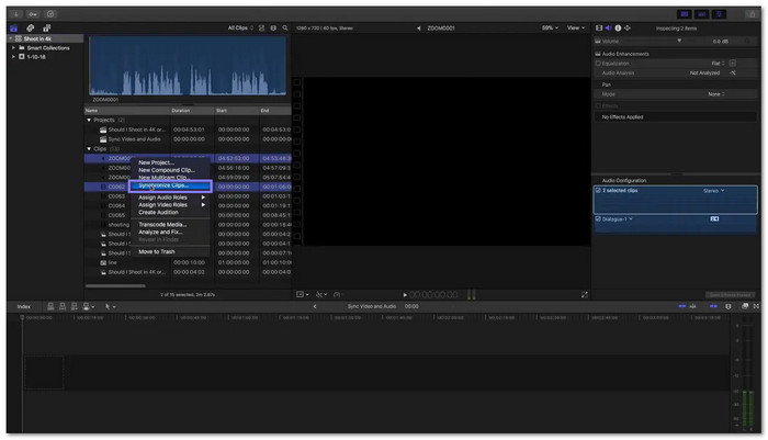 Final Cut Pro X Sync Audio And Video Permanently