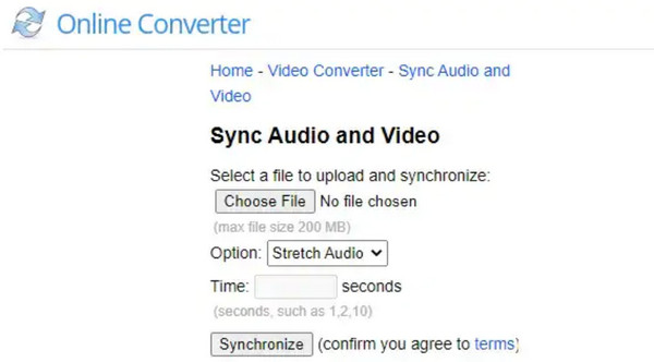 Sincronizzazione online audio video