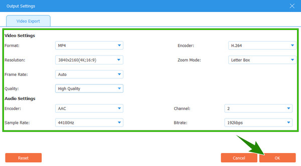 Preset di uscita di sincronizzazione audio Tipard