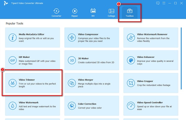 أداة تشذيب الفيديو Toolbox