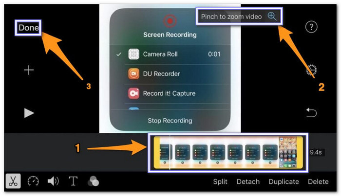 Crop A Video In iMovie on iPhone iPad