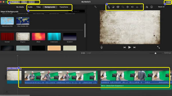 Aplicación iMovie