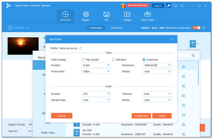 Tipard Video Converter Ultimate to Customize and Format Your Video