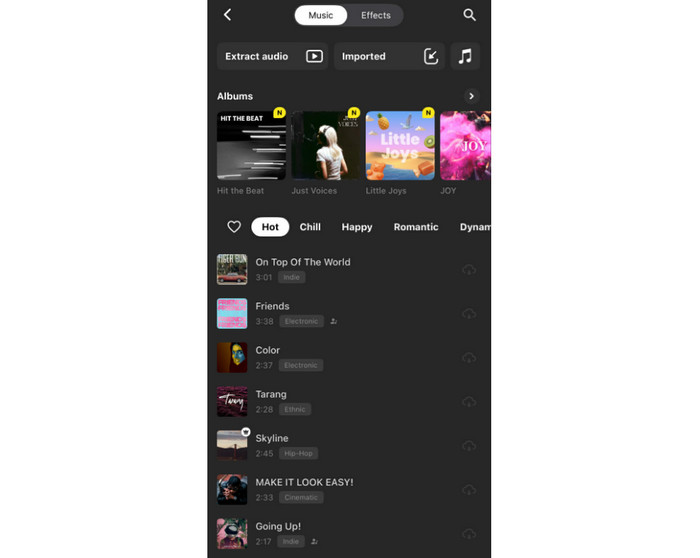 Audio Integration Inshot