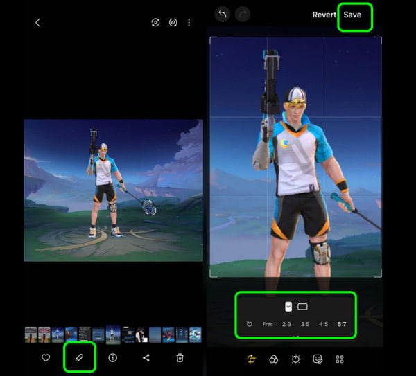 Set Aspect Ratio Android