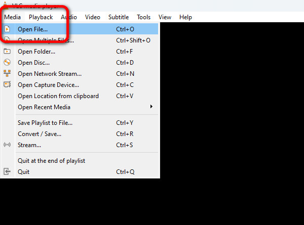 VLC Media Open