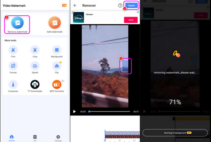 Remove Watermark Mobile App