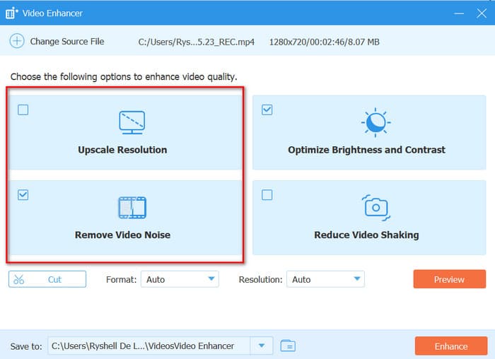 Enhancement Options