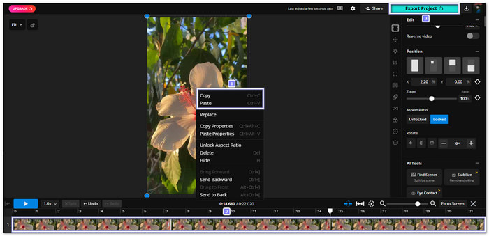 Kapwing Loop En video gratis online