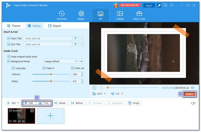 Spara din loopade video