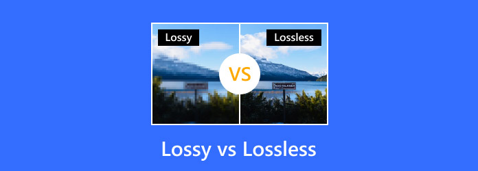 Lossy versus Lossless