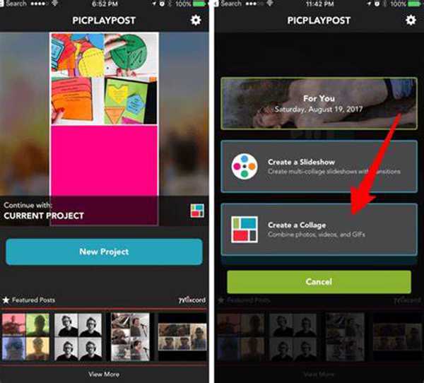 Maak video met gesplitst scherm op Android