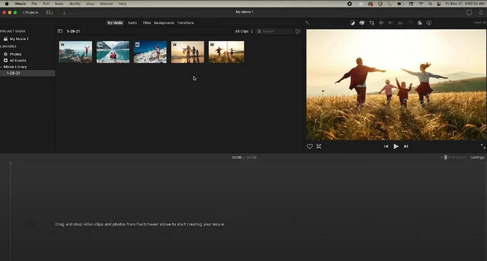 iMovie Slideshow