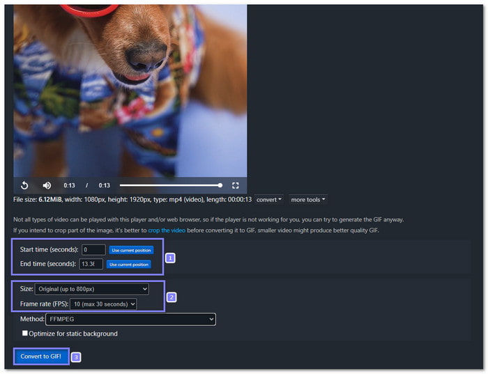 Ezgif Best Free Online GIF Maker