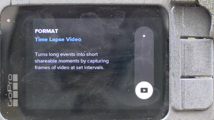 Time Lapse Video Option