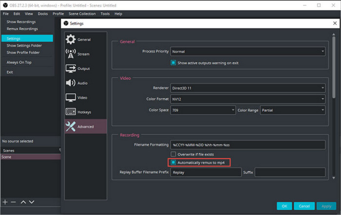 Automatically Remux to MP4