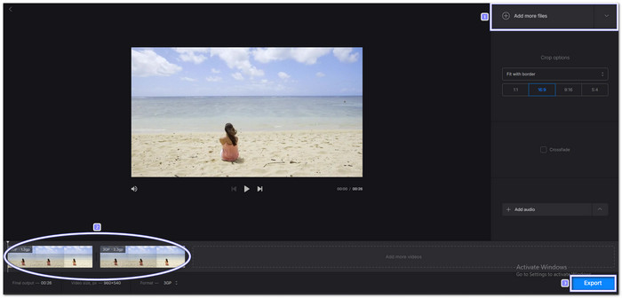 Clideo Online Methods to Merge 3GP Files