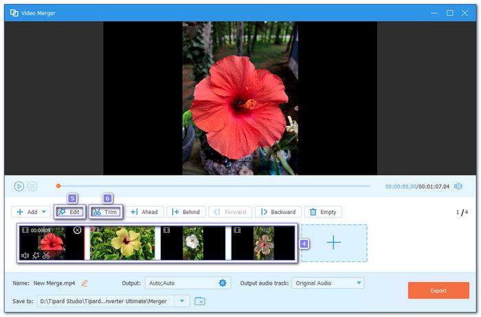 Change The Video Clips Order