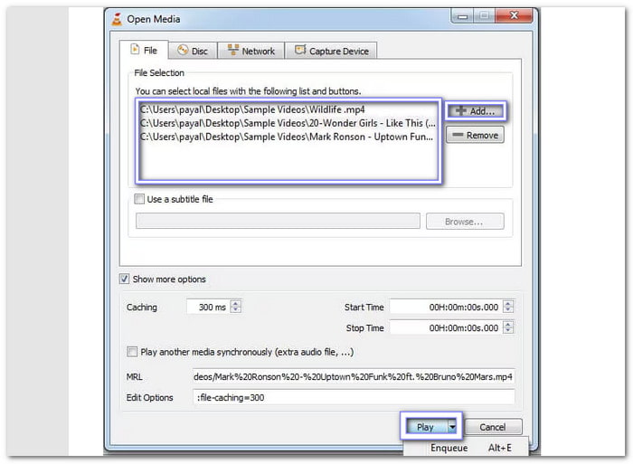 How to Merge MP4 Files in VLC