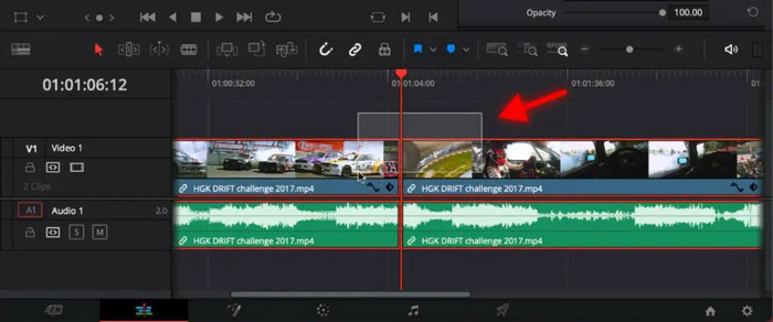 No Audio Cut Merging