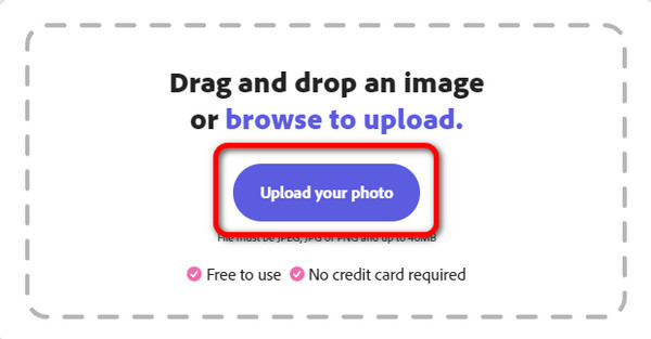 Upload Your Photo Option