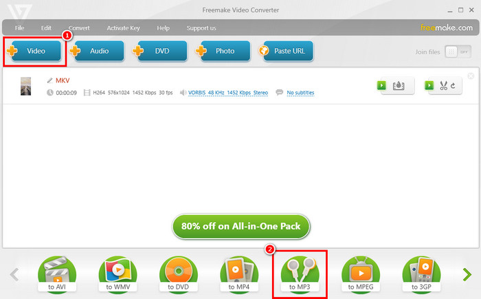 Freemake Mkv To Mp3 Converter