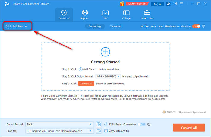Add MKV Video to Tipard