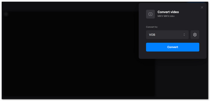 Clideo Best MKV to VOB Converter