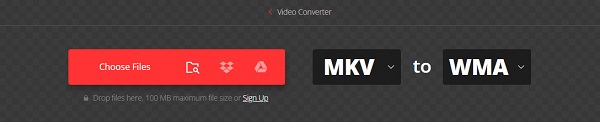 Convertio Online -muunnin