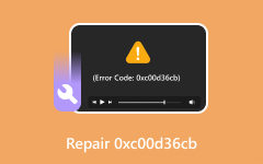 Reparación del código de error 0xc00d36cb