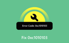 Correction du code d'erreur 0xc1010103