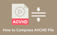 Komprimere AVCHD-video