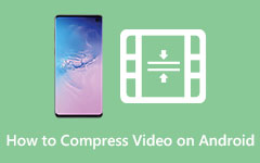 Komprimer video Android