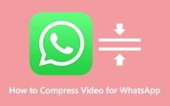 ضغط مقاطع الفيديو لـ WhatsApp