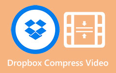 ضغط الفيديو في Dropbox