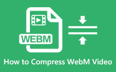 Komprimer WEBM-video