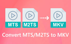 Konvertálja az MTS M2TS-t MKV-vé