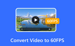 ビデオを60FPSに変換する