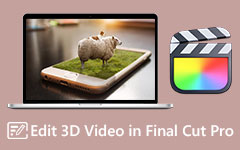 تحرير الفيديو ثلاثي الأبعاد في Final Cut Pro