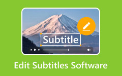 Edit Subtitles Software