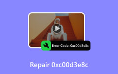 Código de erro 0xc00d3e8c Reparo