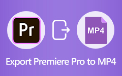 A Premiere Pro exportálása az MP4 fájlba